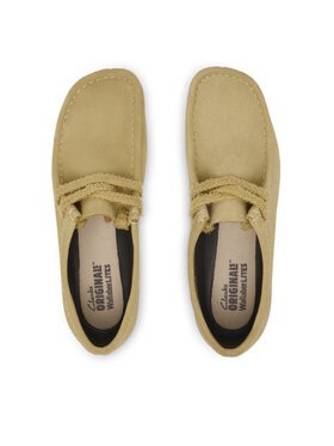 Clarks Półbuty Wallabee Lite. 26328082 Beżowy