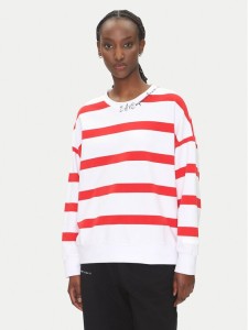 EA7 Emporio Armani Bluza 7W000163 AF12951 F5016 Biały Regular Fit