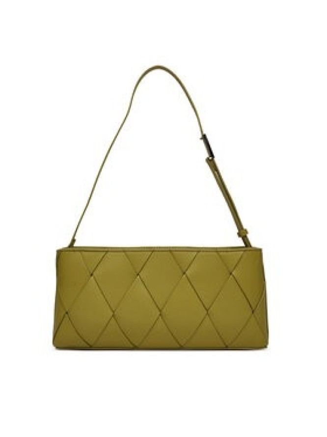 Calvin Klein Torebka Ck Woven Elongated Shoulder Bag K60K612992 Zielony