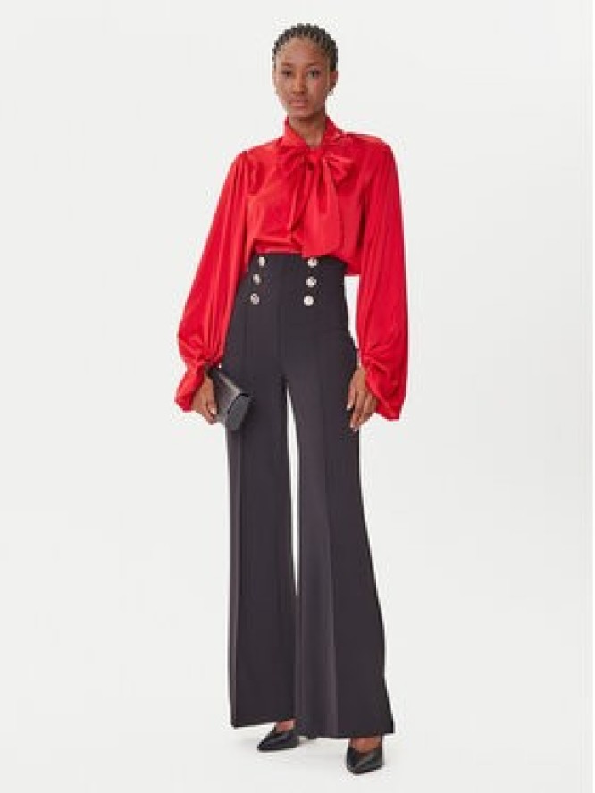 Rinascimento Spodnie materiałowe CFC0020144002 Czarny Regular Fit