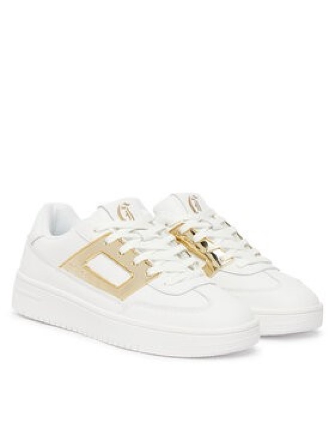 Just Cavalli Sneakersy 80RA3SM2 ZPC07 Biały