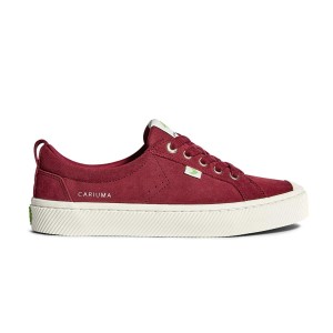 Trampki skórzane Cariuma OCA Suede Cabernet