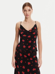 Bardot Top 59752TB2 Czarny Slim Fit