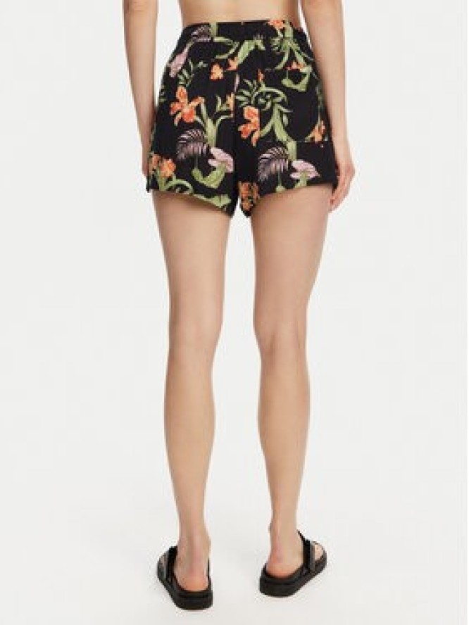 Roxy Szorty materiałowe ERJNS03585 Czarny Regular Fit
