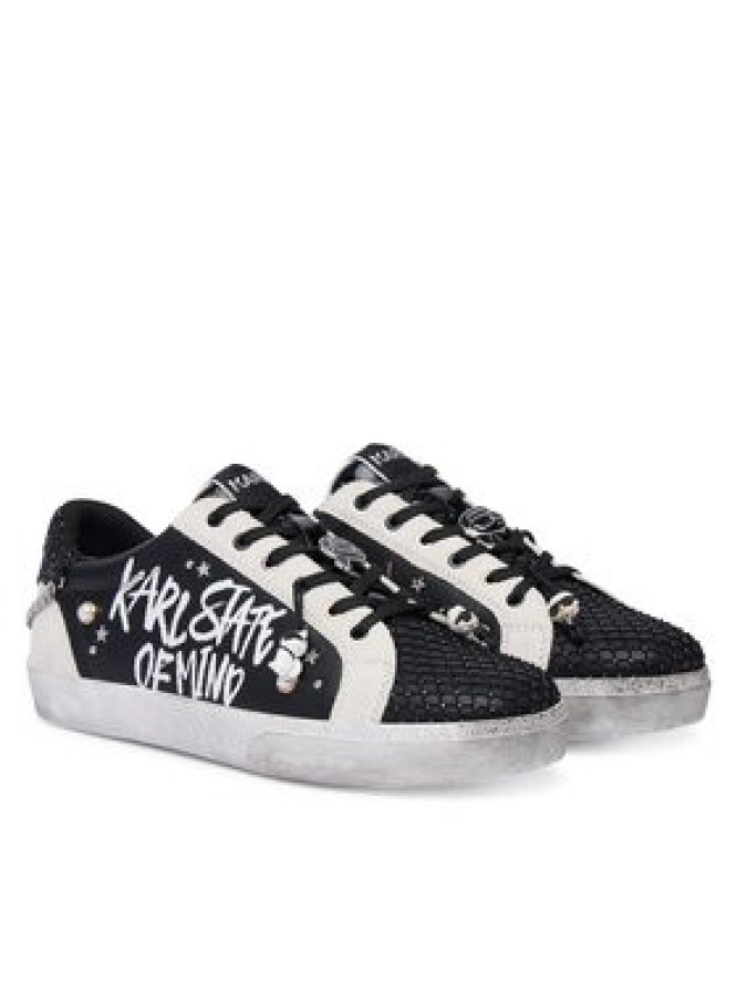 KARL LAGERFELD Sneakersy KL60116S Czarny
