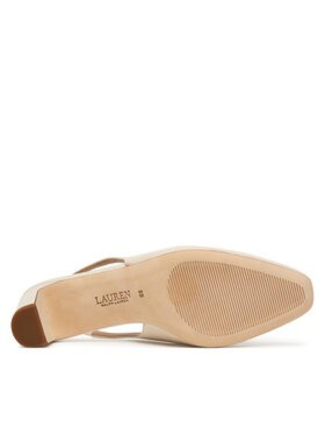 LAUREN RALPH LAUREN Czółenka 802P00096003 Écru