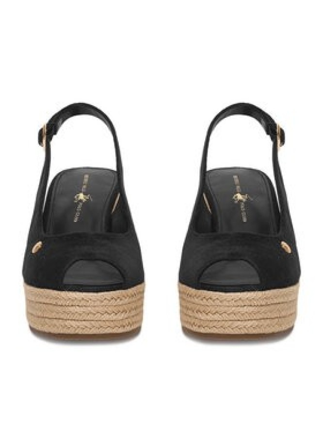 Beverly Hills Polo Club Espadryle EO-R26SS03466 Czarny