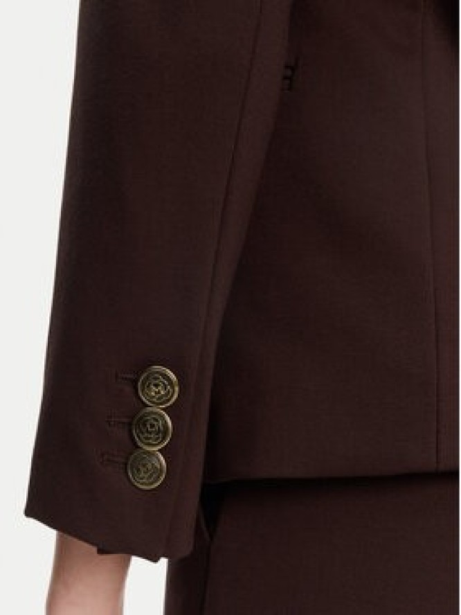 Marella Marynarka Debutto 2523916034 Brązowy Regular Fit