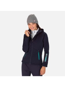 Kurtka do narciarstwa biegowego damska ROSSIGNOL W Softshell Hoodie Jkt