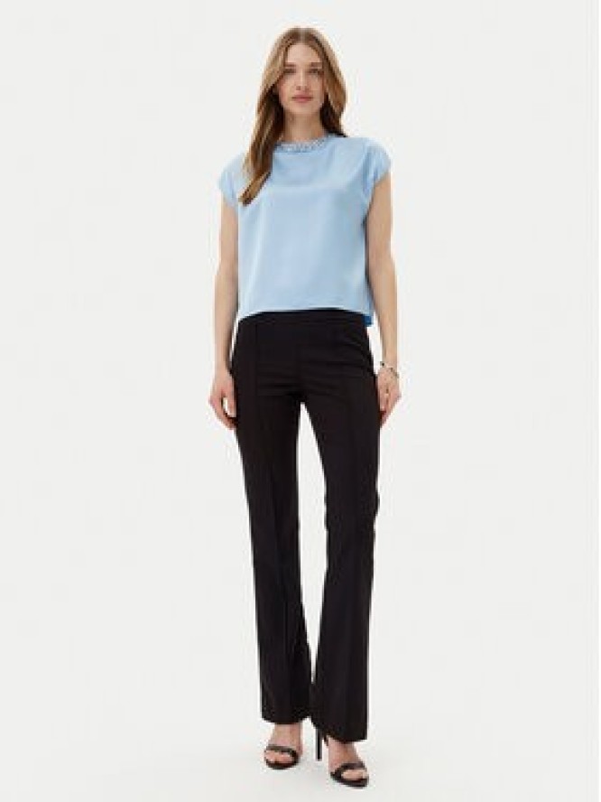 Imperial Bluzka RIC3JBA Niebieski Regular Fit