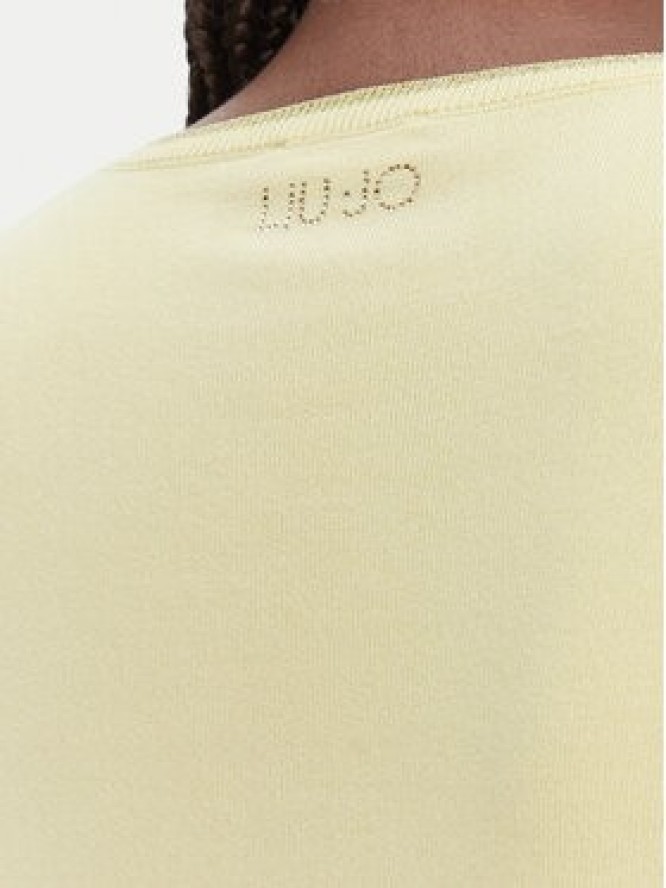 Liu Jo Kardigan WA6280 MS49I Żółty Regular Fit