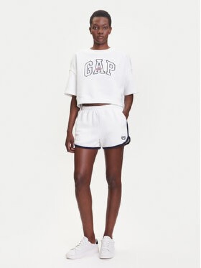 Gap Bluza 778442-02 Biały Oversize