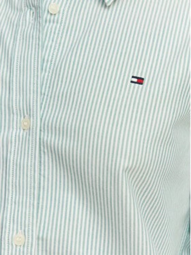 Tommy Hilfiger Koszula WW0WW46111 Zielony jasny Relaxed Fit