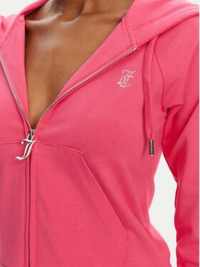 Juicy Couture Bluza Ola JCWAS125310 Różowy Slim Fit