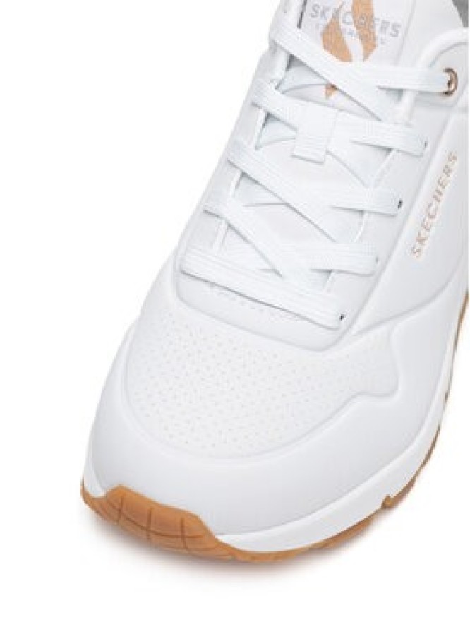 Skechers Sneakersy UNO 177094 WHT Biały