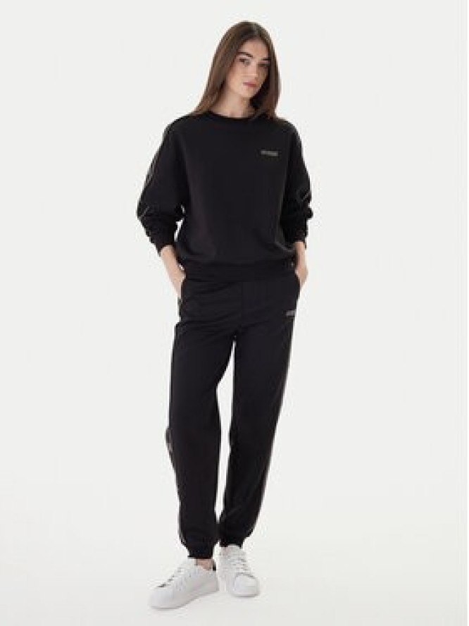 Guess Spodnie dresowe V5BB23 KCX22 Czarny Wide Leg