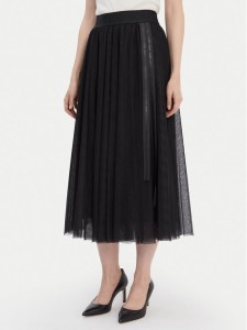 JOOP! Spódnica tiulowa 30045183 Czarny Regular Fit