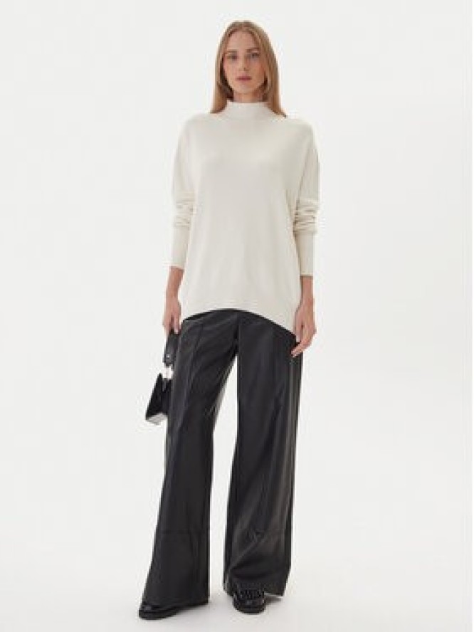 Kontatto Sweter 3M0822C Écru Relaxed Fit