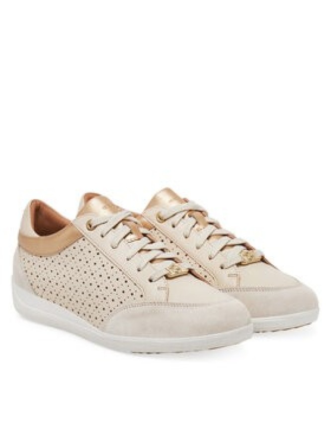 Geox Sneakersy Myria C D5568C-05422 C6738 Beżowy