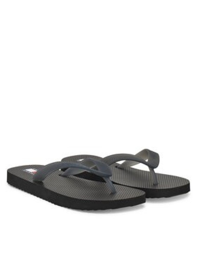 Tommy Jeans Japonki Tjw Logo Flip Flop EN0EN02447 Czarny