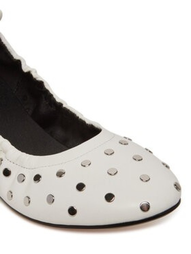 MICHAEL Michael Kors Baleriny Amy 40S5AYFP1L Biały