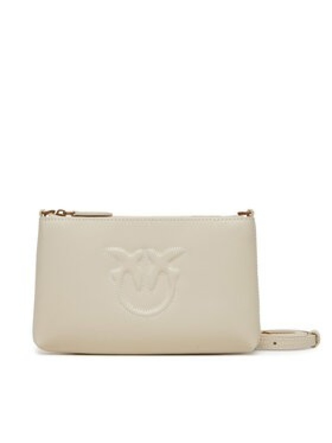 PINKO Torebka Flat Horizontal Mini PE 25 PCPL 104277 A2AN Biały
