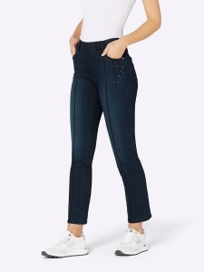 Heine Dżinsy - Slim fit - w kolorze granatowym rozmiar: W26