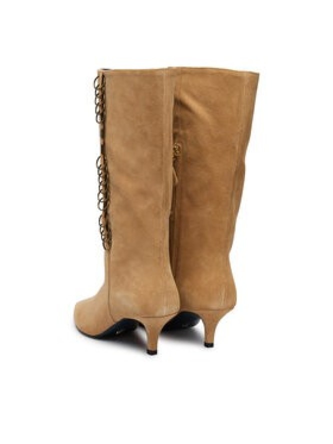 Patrizia Pepe Kozaki 8Y0138 L033 Beżowy