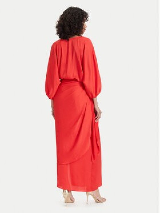 ACCESS FASHION Sukienka wieczorowa 63-3379-357 Czerwony Regular Fit