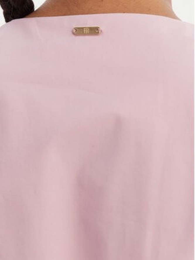 Fracomina Sukienka koktajlowa FY26SD1037W40001 Różowy Regular Fit