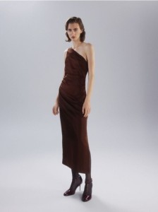 Lakierowane czółenka - bordowy