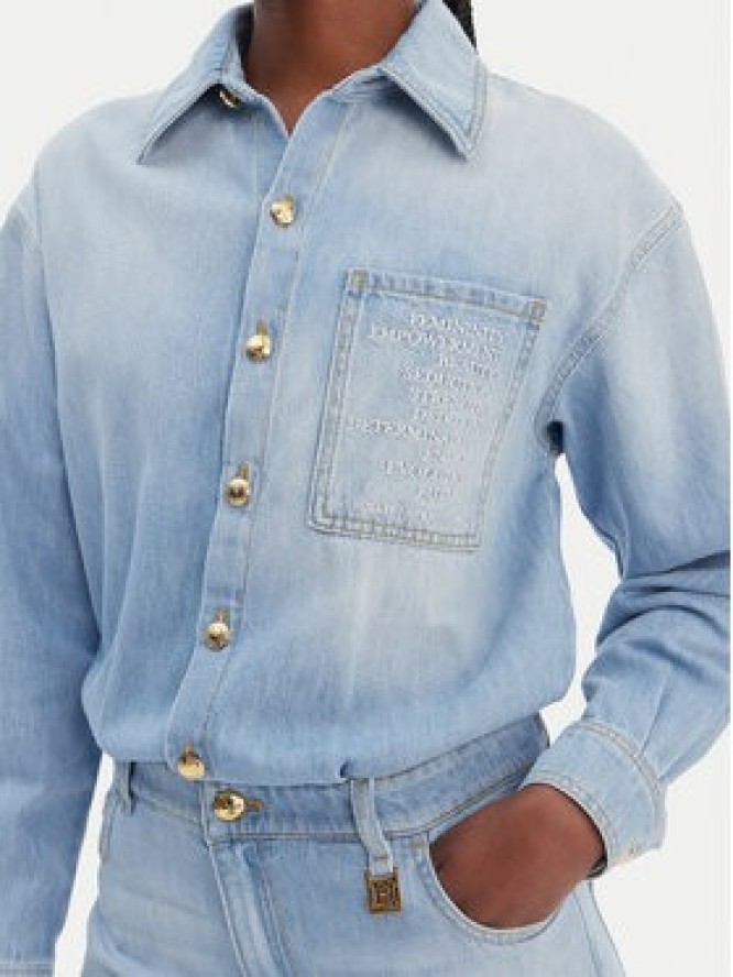 Elisabetta Franchi Kombinezon TJ-44D-61E2-V690 Niebieski Regular Fit