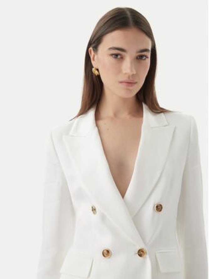 Marella Marynarka Charme 2613041172 Biały Regular Fit