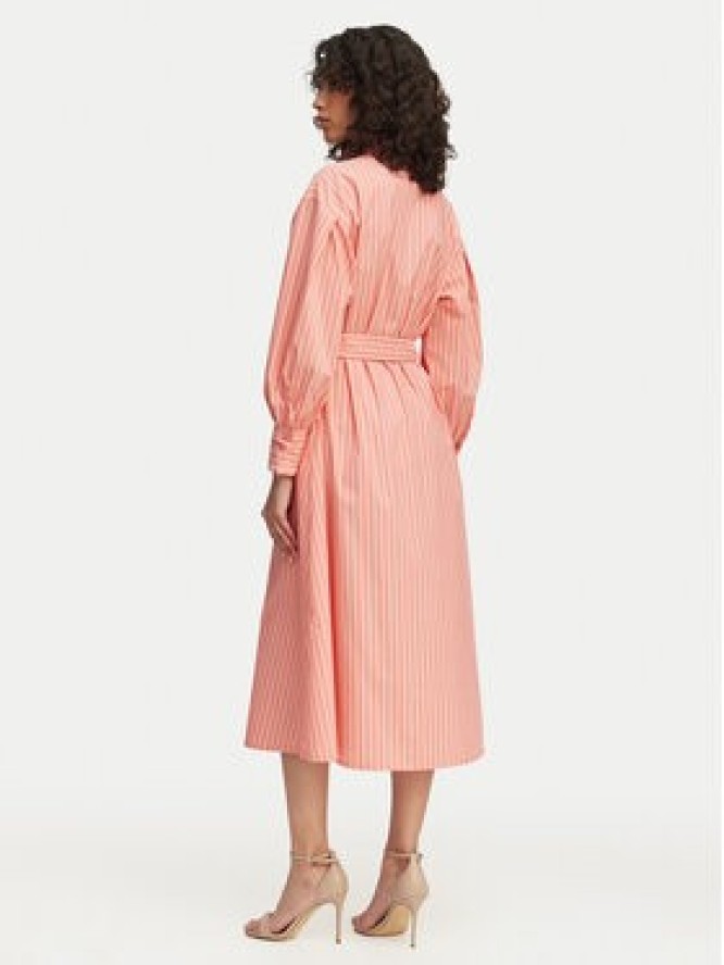 LOLA CASADEMUNT Sukienka koszulowa MS2616039 Koralowy Regular Fit
