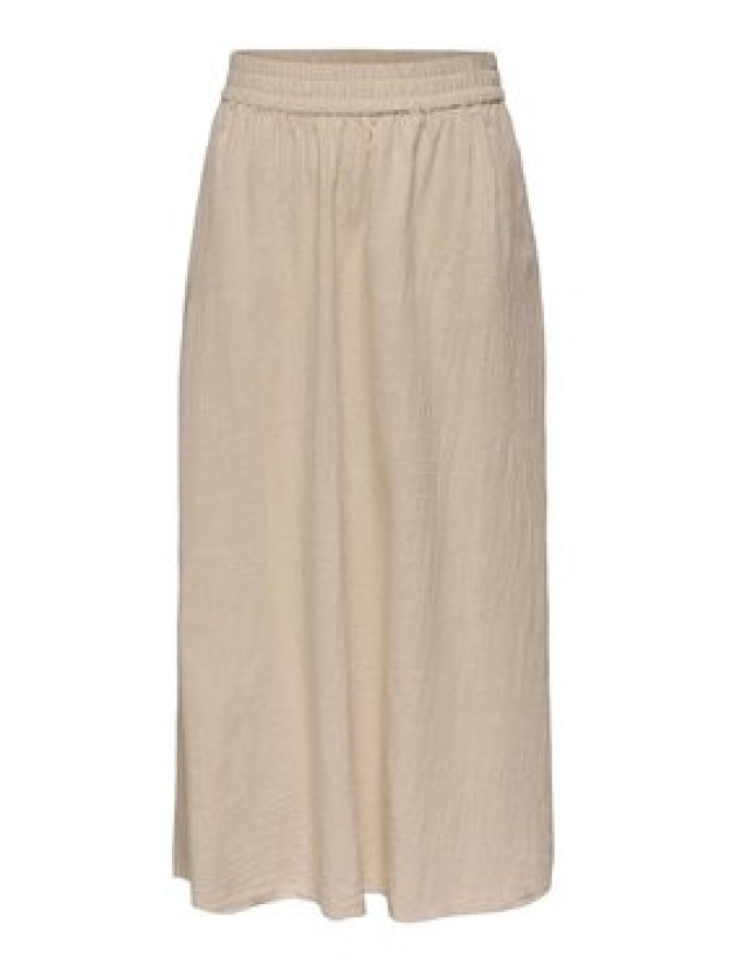 ONLY Spódnica maxi Tizana 15372613 Beżowy Regular Fit
