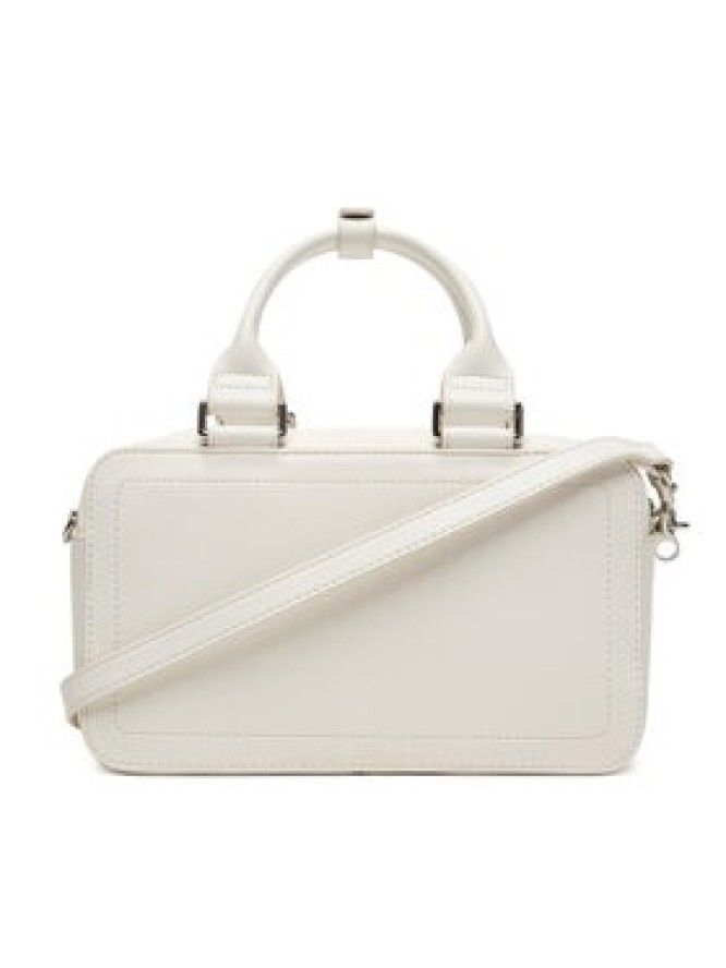 Calvin Klein Torebka Bold Ck Bauletto Crossbody LV04F3411G Biały