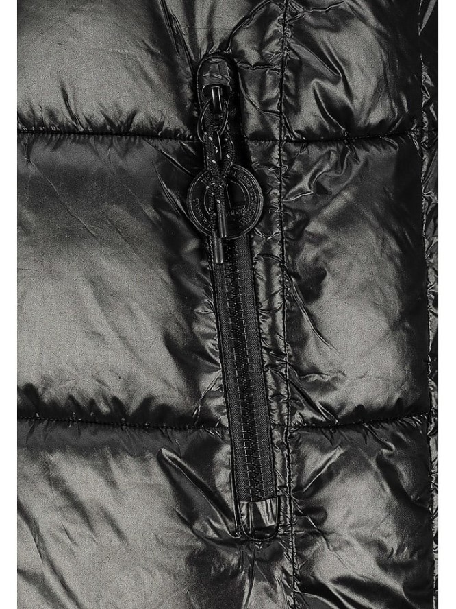 Sublevel Kamizelka pikowana w kolorze czarnym rozmiar: M