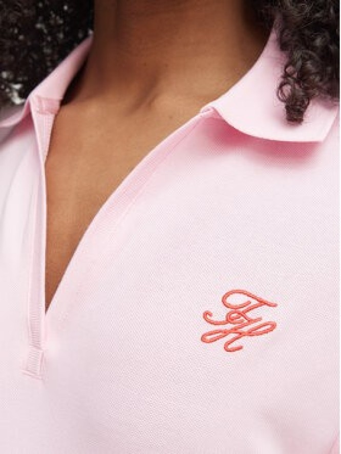 Tommy Hilfiger Sukienka codzienna WW0WW48749 Różowy jasny Regular Fit