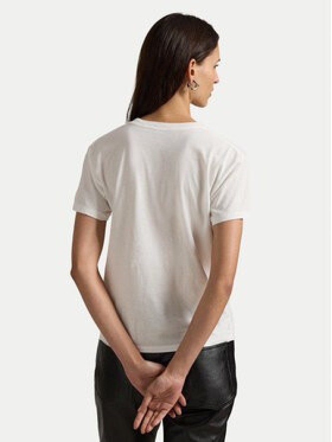 Polo Ralph Lauren T-Shirt 211A87615002 Biały Regular Fit