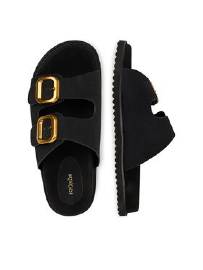 DeeZee Klapki J362023 Czarny