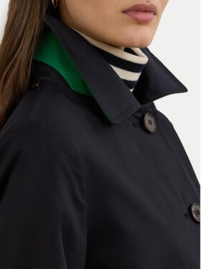 LAUREN RALPH LAUREN Płaszcz przejściowy 297967121005 Granatowy Straight Fit