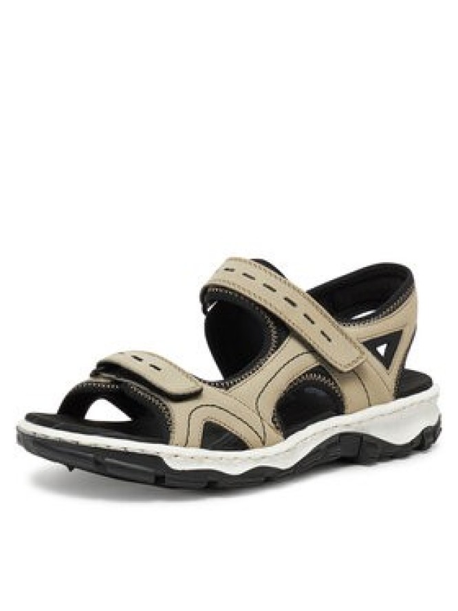 Rieker Sandały 68866-61 Beżowy