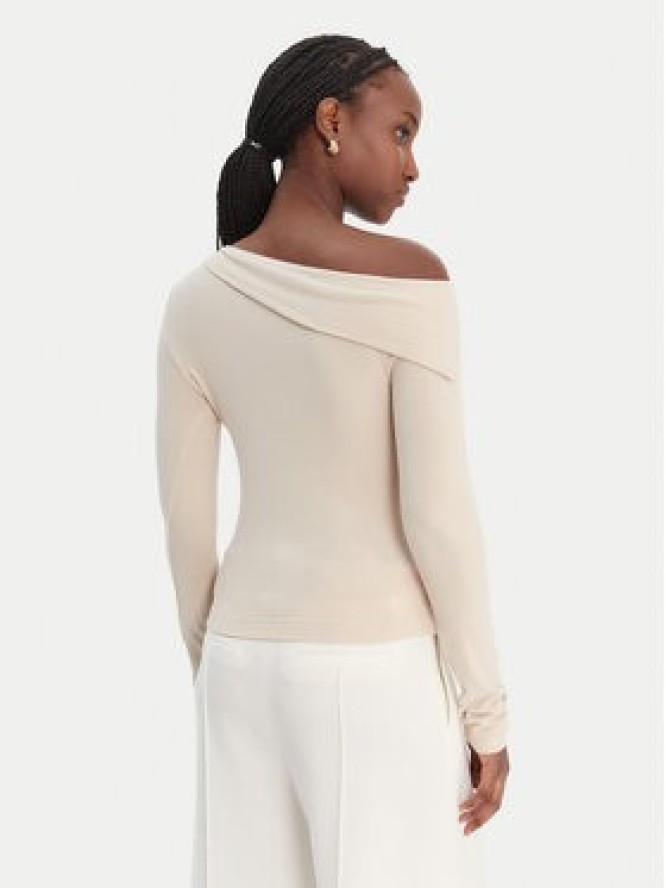 Guess Bluzka W6RP15 KD012 Beżowy Slim Fit