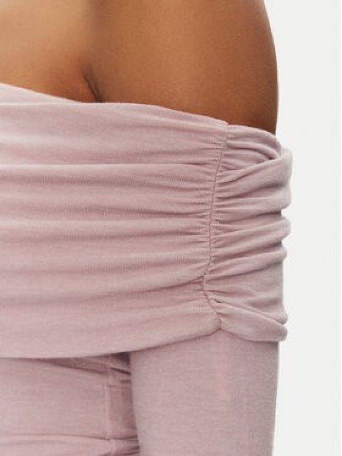 ONLY Bluzka Glamour 15339759 Różowy Slim Fit