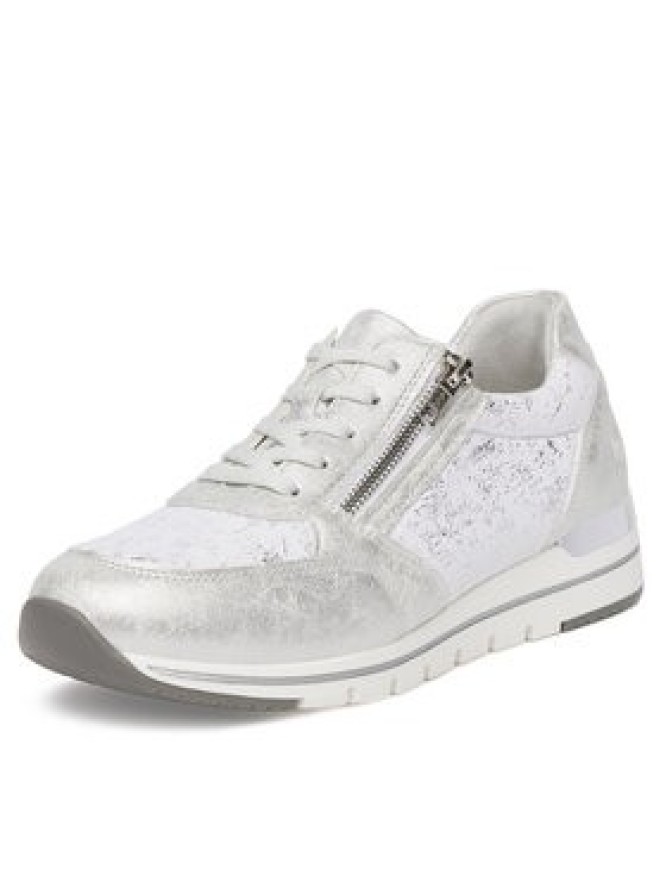Remonte Sneakersy R6700-91 Srebrny