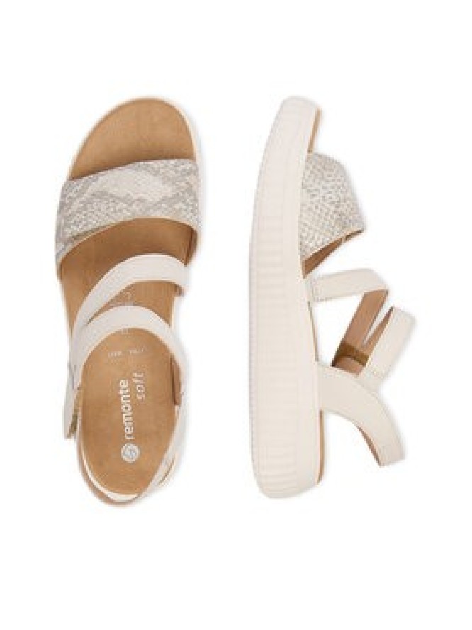 Remonte Sandały CEO-D3L51-60 Beżowy