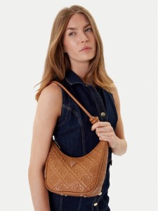 Guess Torebka Adelasia HWQL96 58180 Brązowy