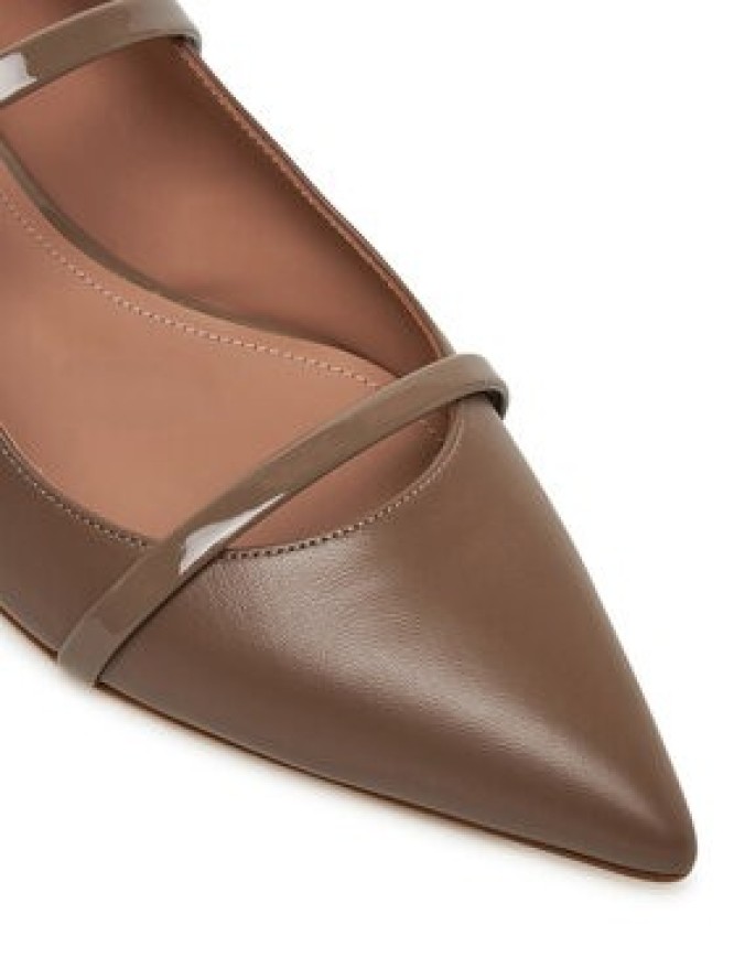 MALONE SOULIERS Klapki Maureen Flat 328 Brązowy