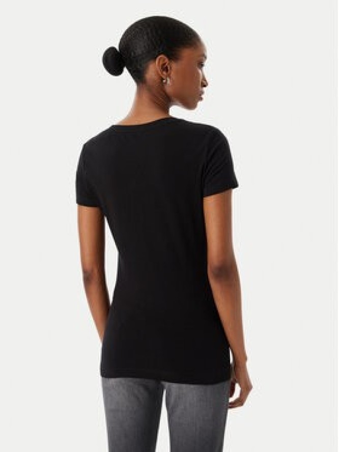 Guess T-Shirt W6RI24 J1314 Czarny Regular Fit