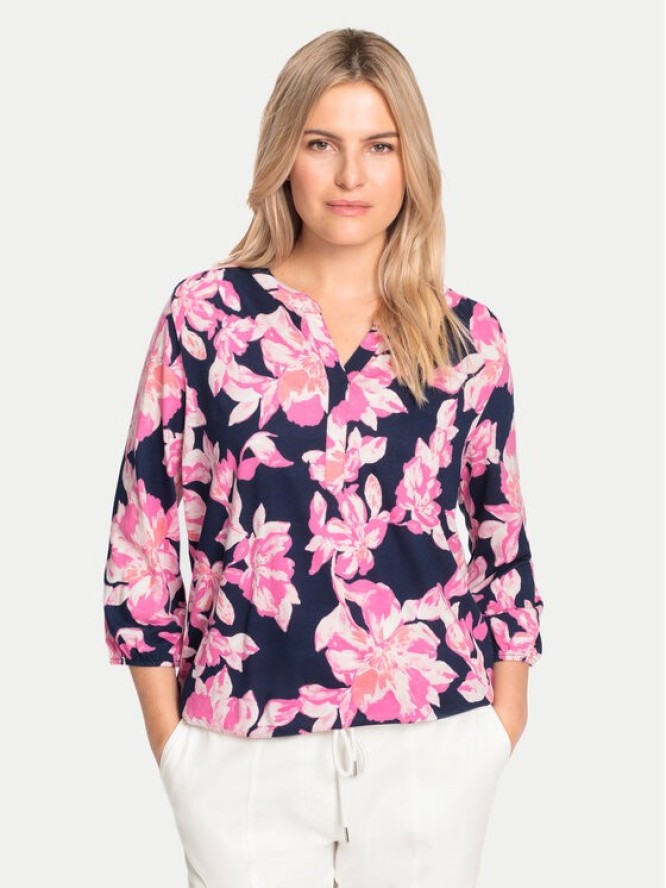 Olsen Bluzka 11105041 Granatowy Regular Fit